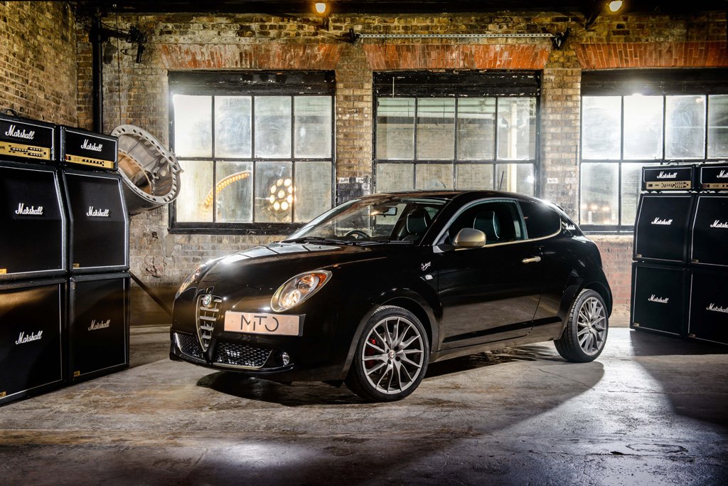 Alfa Romeo and Marshall Amplification come together for one-off MiTo