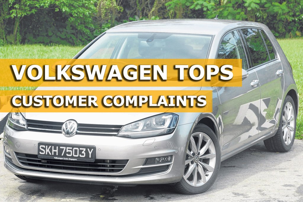Volkswagen customer complaints more than industry average