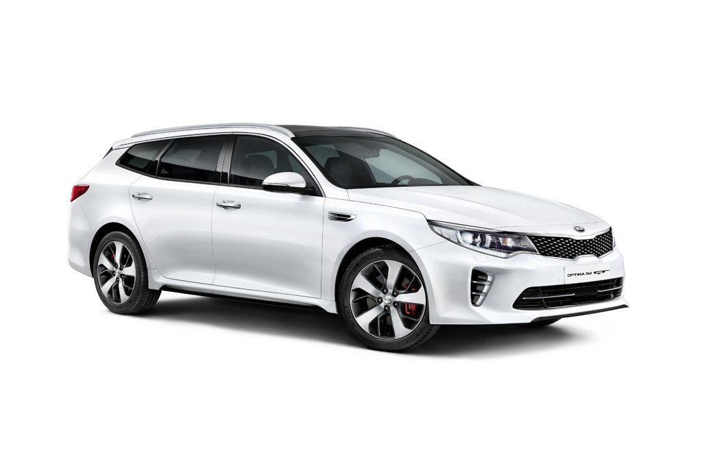 Global debut of the Kia Optima Sportswagon at the Geneva Motor Show