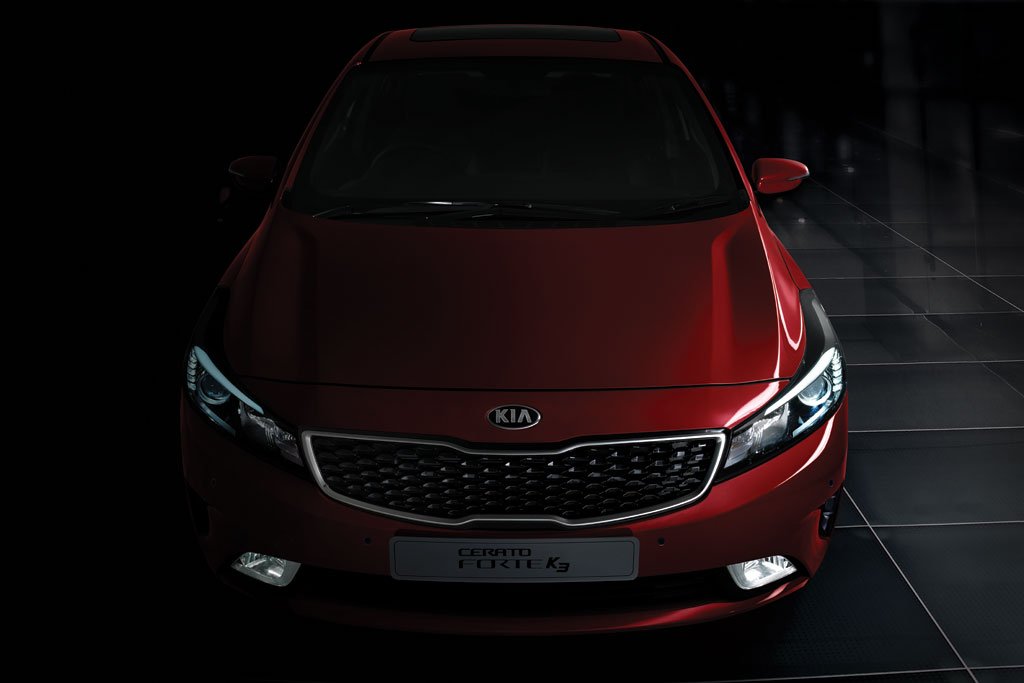 2017 Kia Cerato Forte K3 sports refreshed styling and new technologies