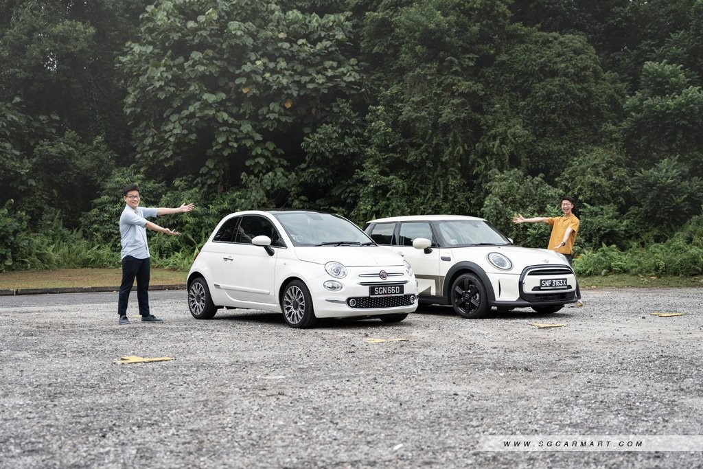 MINI One against Fiat 500: Titanic supermini showdown