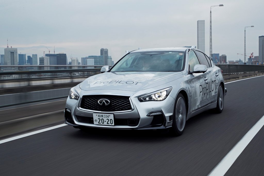 Nissan tests fully autonomous prototype technology on the streets of Tokyo