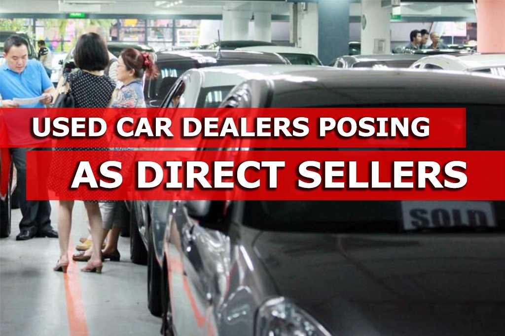 Second-hand car dealers posing as owners to sell their cars