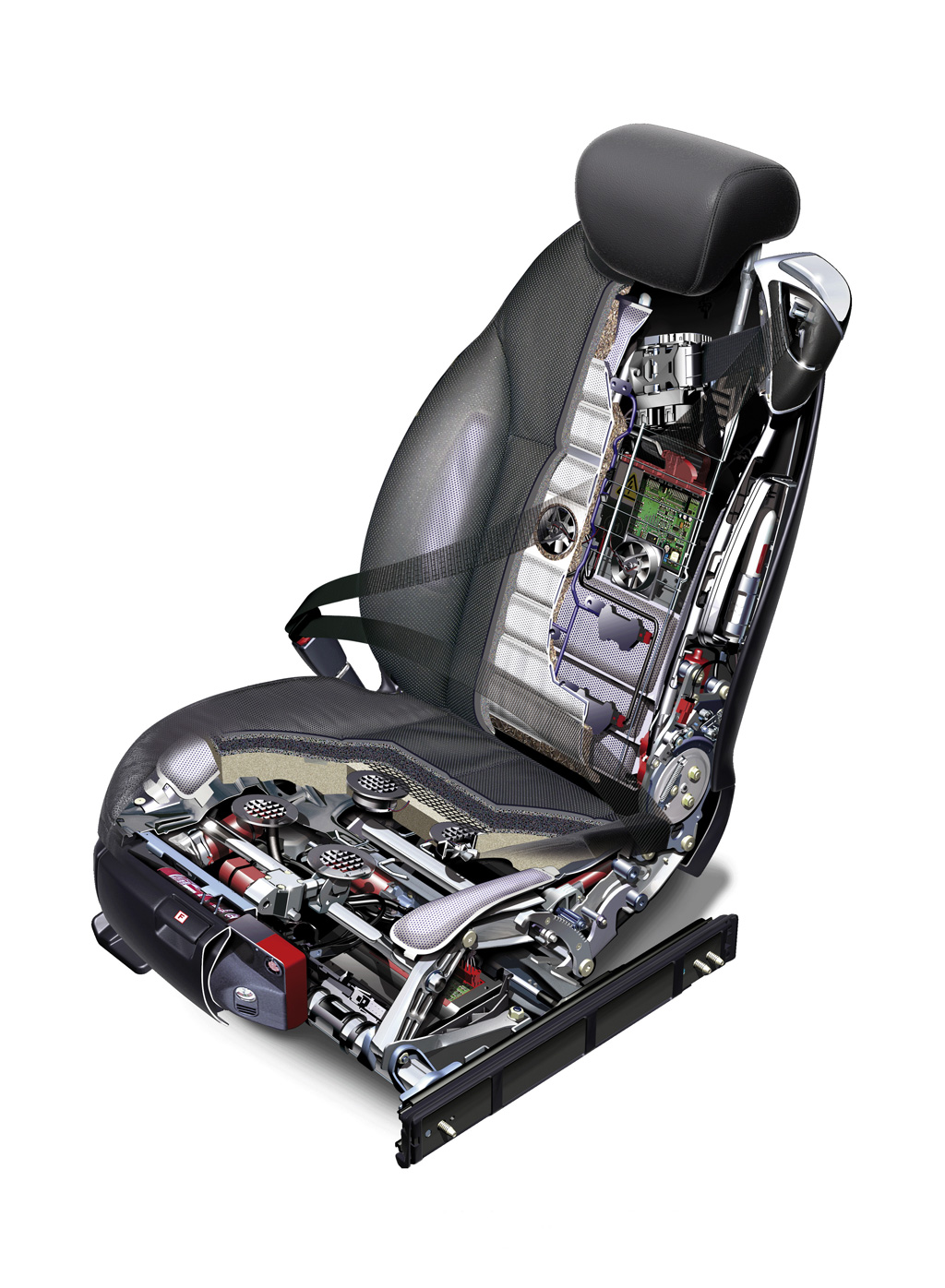 Mercedes-Benz CL-Class - Integral seats with massage function and ventilation