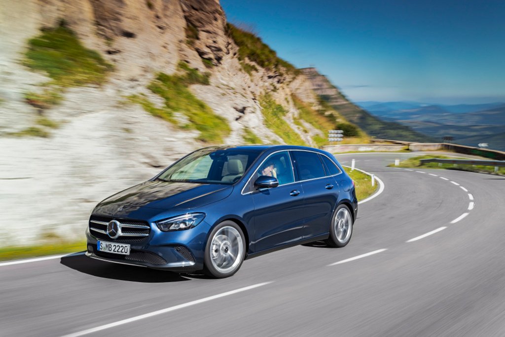 Mercedes previews the new B-Class and A 35 AMG models in Palma de Majorca