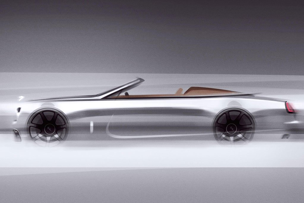 Rolls-Royce reveals first images of the Dawn Silver Bullet Collection