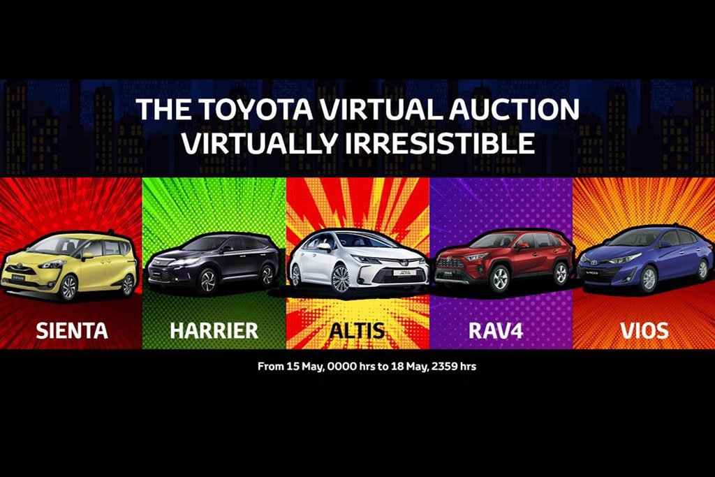 Borneo Motors launches the Toyota Virtual Auction
