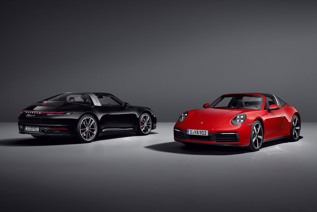 The Porsche 911 Targa makes its world premiere