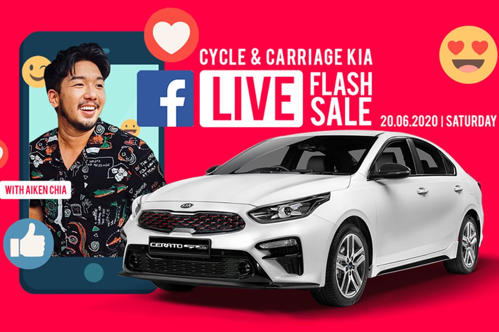 Cycle & Carriage hosts its first Facebook Live Flash Sale