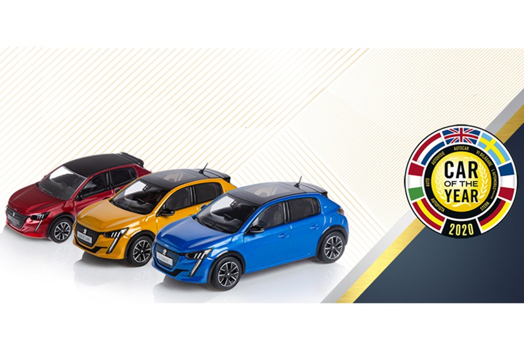 Peugeot reveals its new Peugeot 208 miniatures