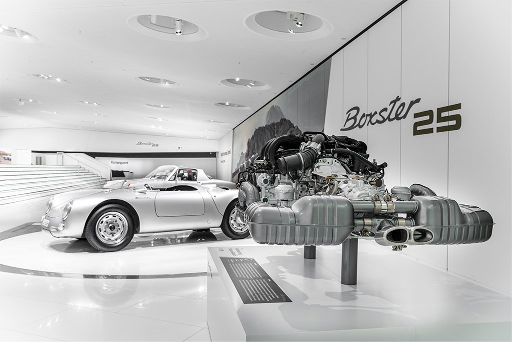Porsche Museum opens its doors for the virtual exhibition '25 Years of the Boxster'