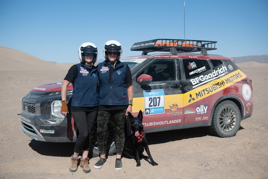 Mitsubishi Outlander completes 2021 Rebelle Rally
