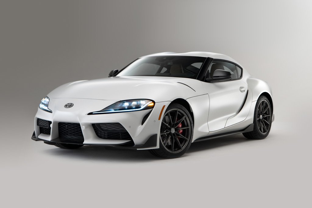The Toyota Supra now can be had with a six-speed manual transmission