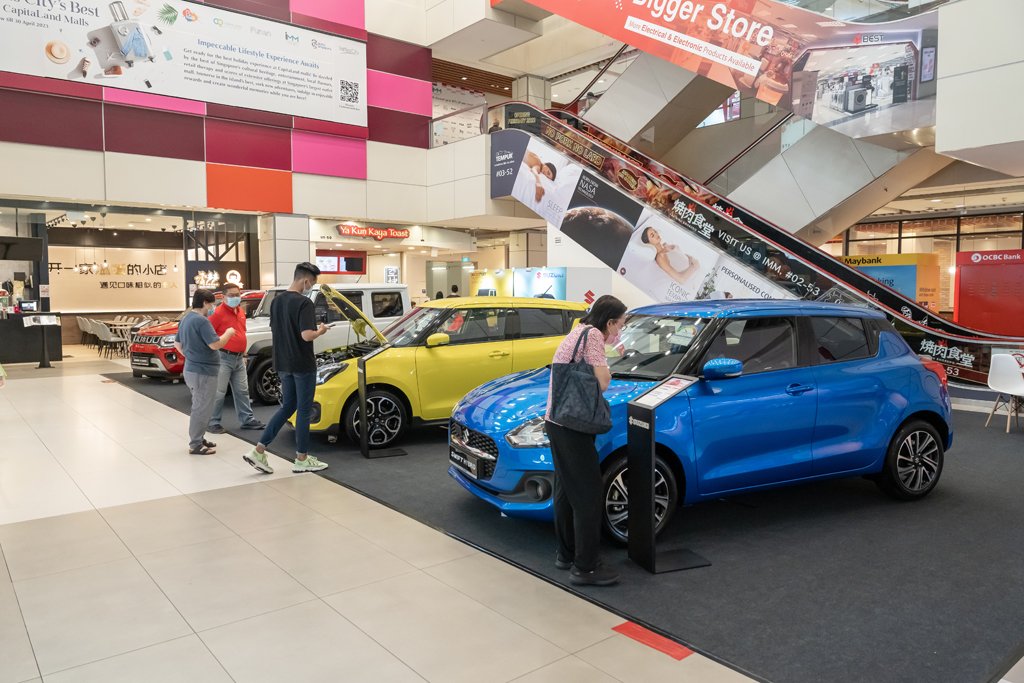 Get your next adventure-ready car at the Sgcarmart Trusted Brand Showcase - Suzuki at IMM