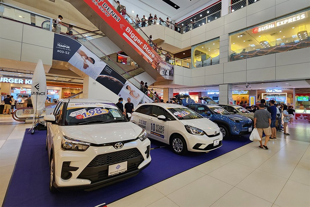Attractive new car deals and trade-in valuations on offer together now at SG Car Choice x Sgcarmart Quotz's roadshows