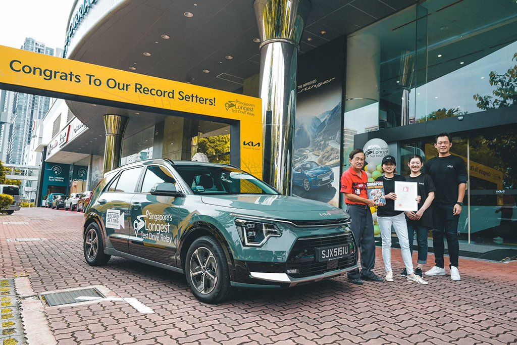 Cycle & Carriage Kia completes Singapore's longest test drive relay