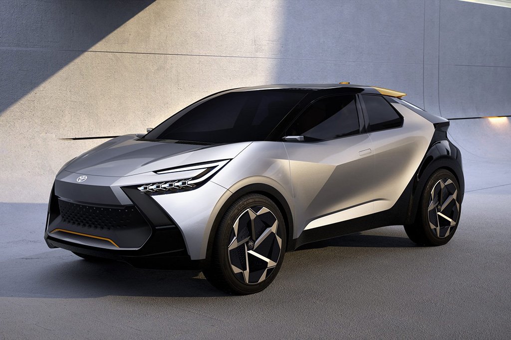 The Toyota C-HR Prologue Concept offers a a teaser of the next C-HR