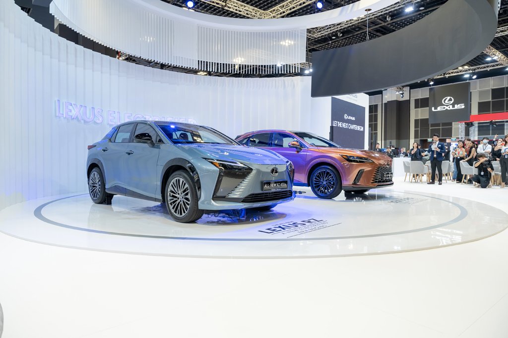 Lexus launches new RX and showcases the new RZ at the 2023 Singapore Motor Show