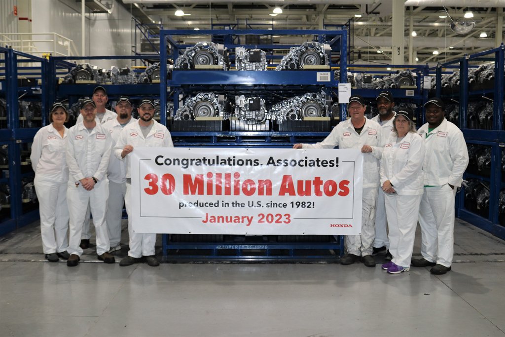 Honda marks production milestone in the U.S.A