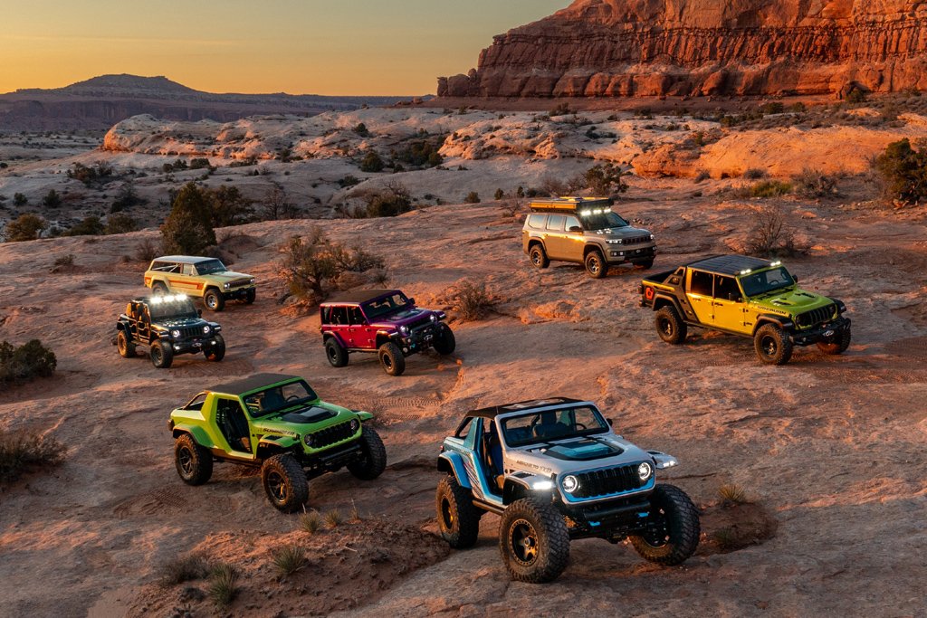 Jeep showcases a lineup of concepts at the Easter Jeep Safari