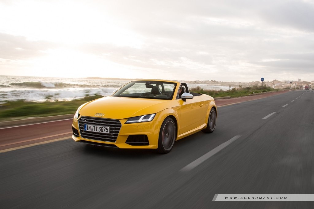 Audi TTS Roadster 2.0 TFSI quattro S-tronic (A) First Drive Review