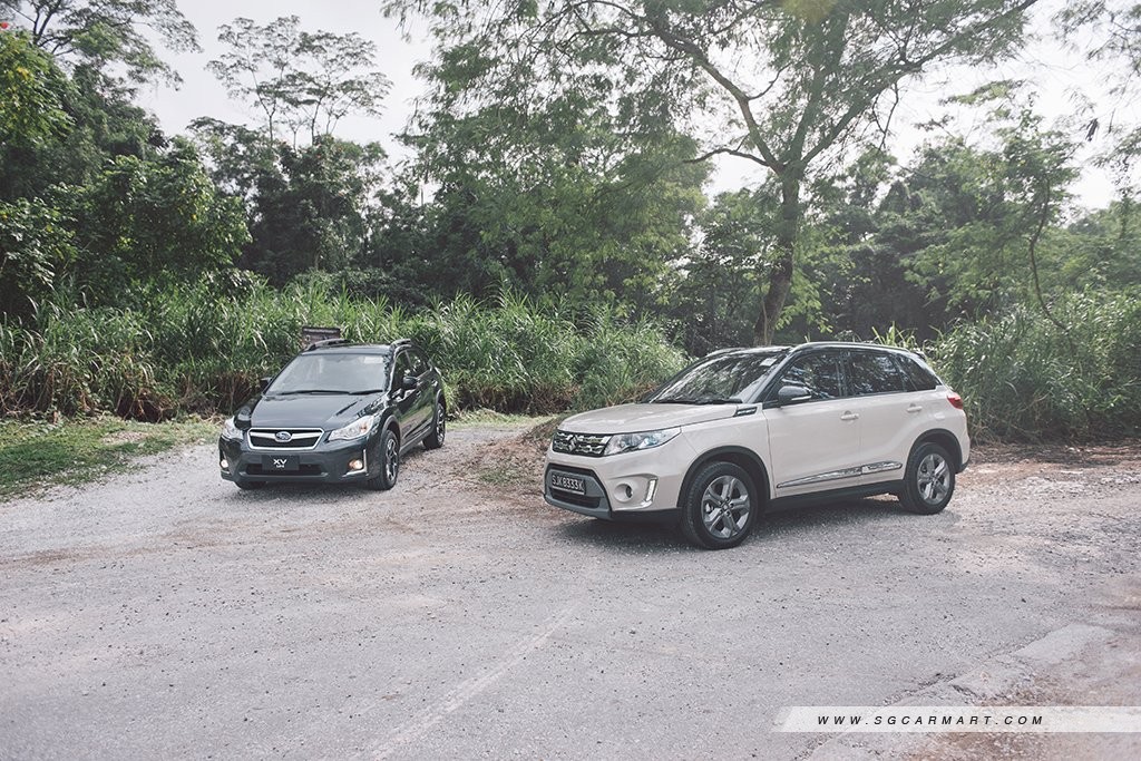 Subaru XV 1.6i-S (A) vs Suzuki Vitara 1.6 Panoramic Roof 4WD Premium (A)