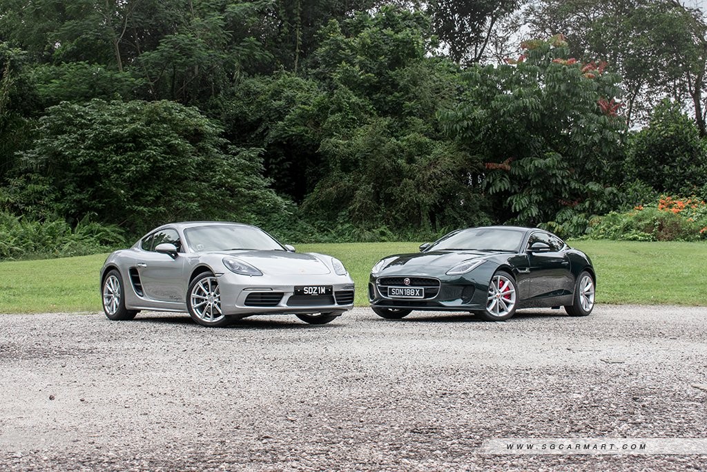 Jaguar F-TYPE Coupe 2.0 vs Porsche 718 Cayman PDK 2.0