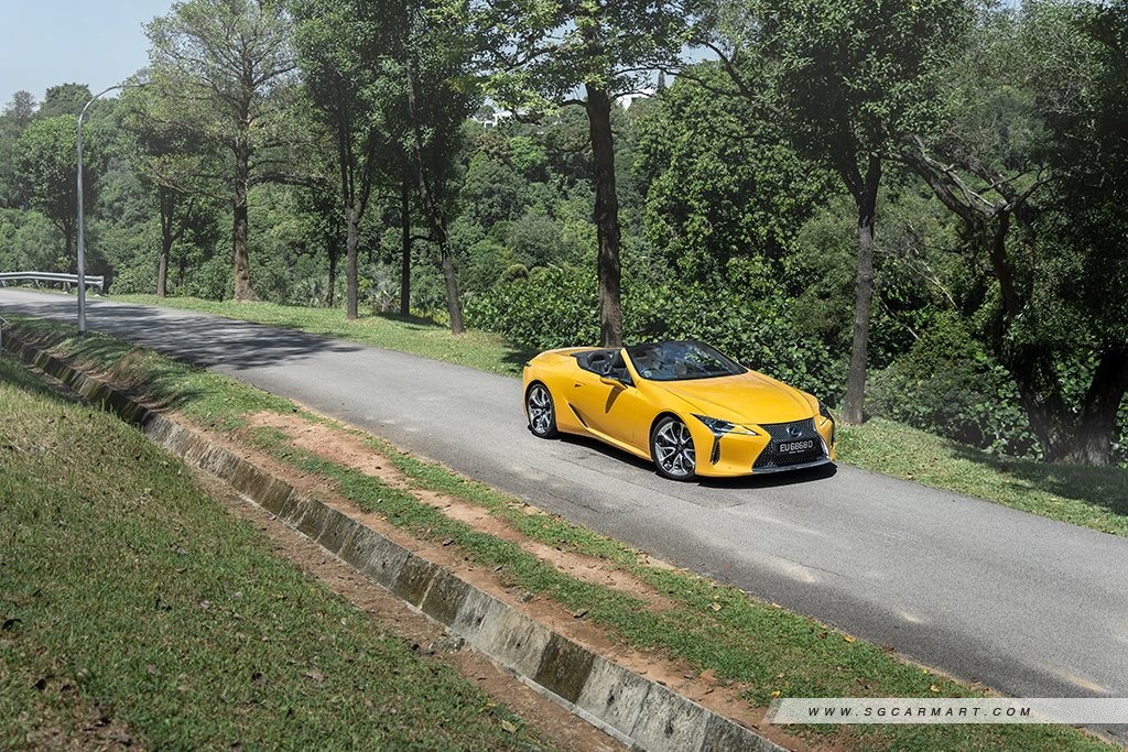 Lexus LC 500 Convertible 5.0 V8 (A) Review