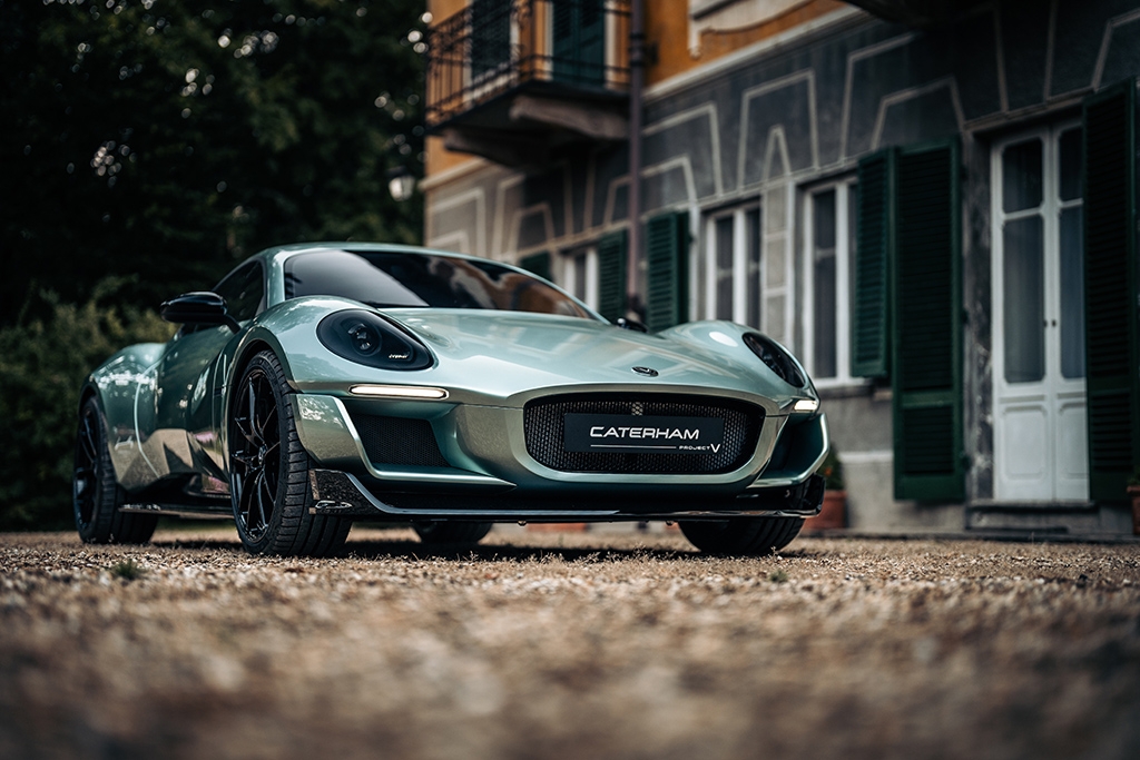 Caterham reveals more of the Project V coupe concept