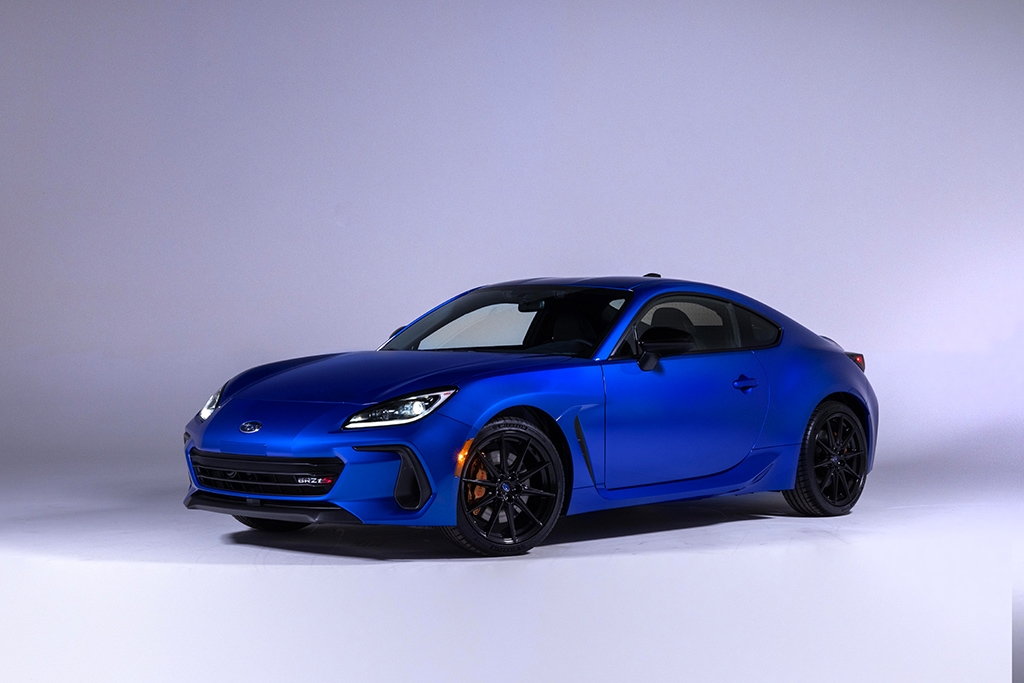 This Subaru BRZ tS gets STI-tuned suspension
