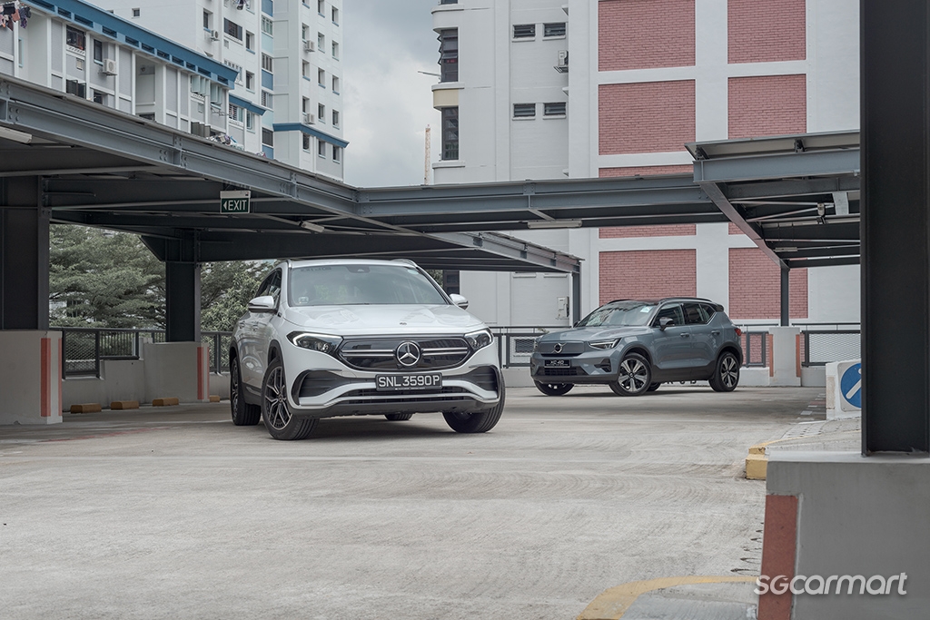 Mercedes-Benz EQA vs Volvo XC40 Recharge
