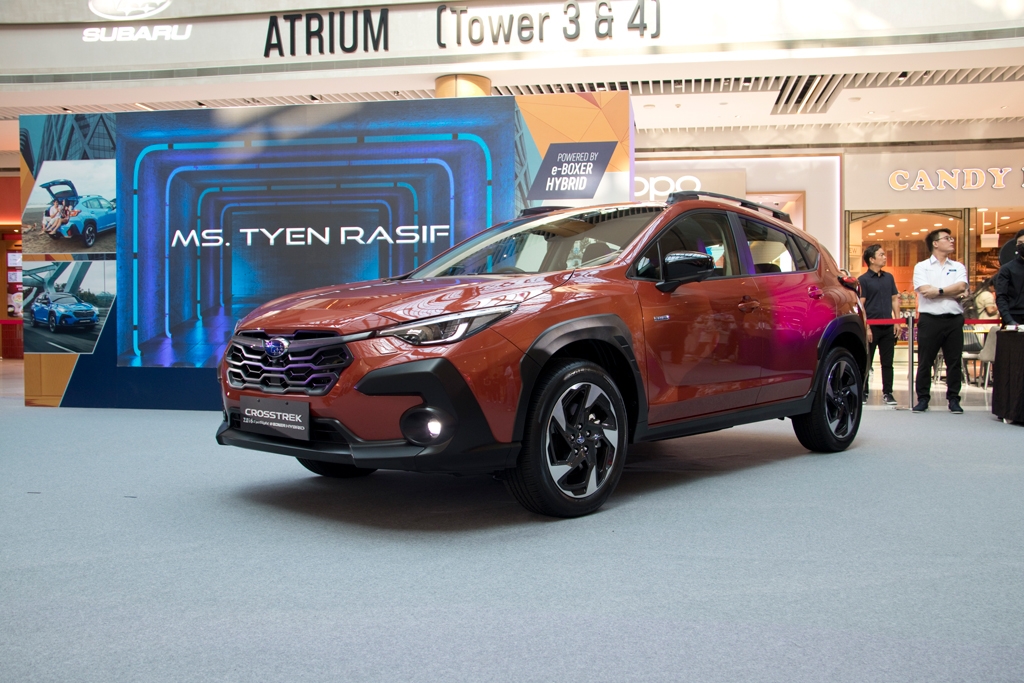 Subaru Crosstrek e-BOXER Hybrid debuts in Singapore