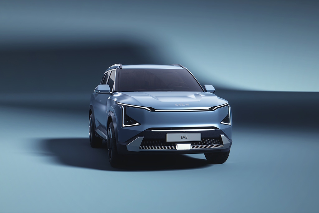 Kia Reveals More Of Its EV5 All-electric SUV - Sgcarmart