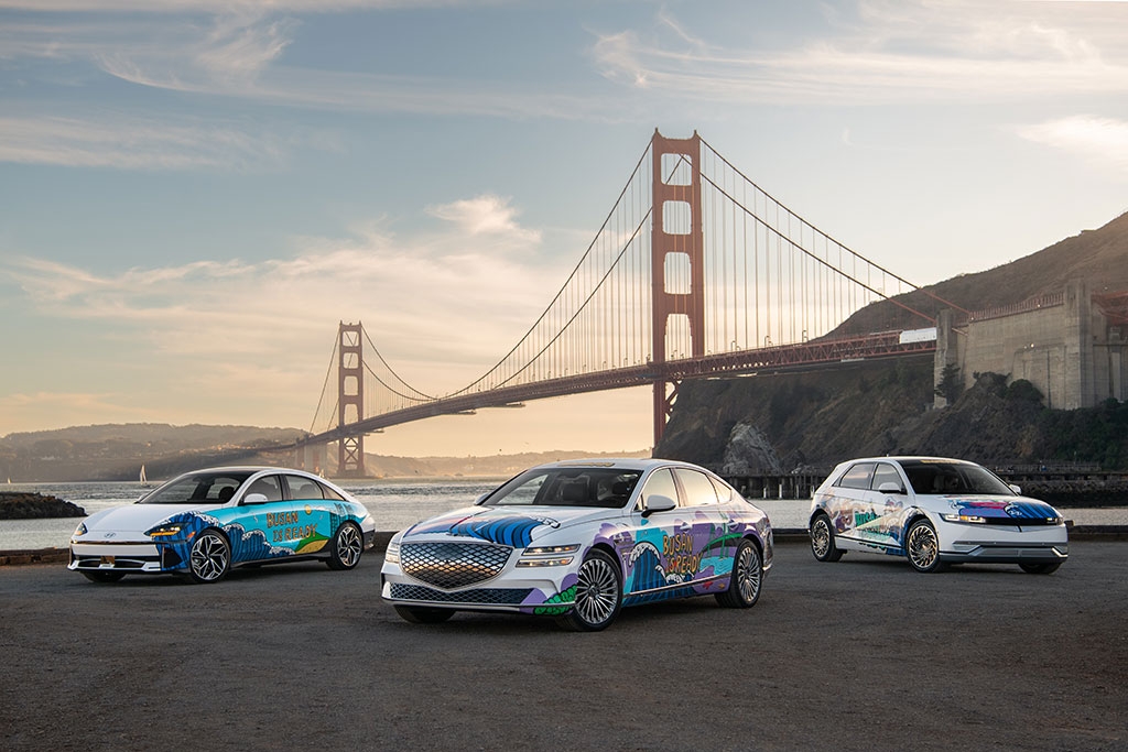 Hyundai's art cars visit San Francisco