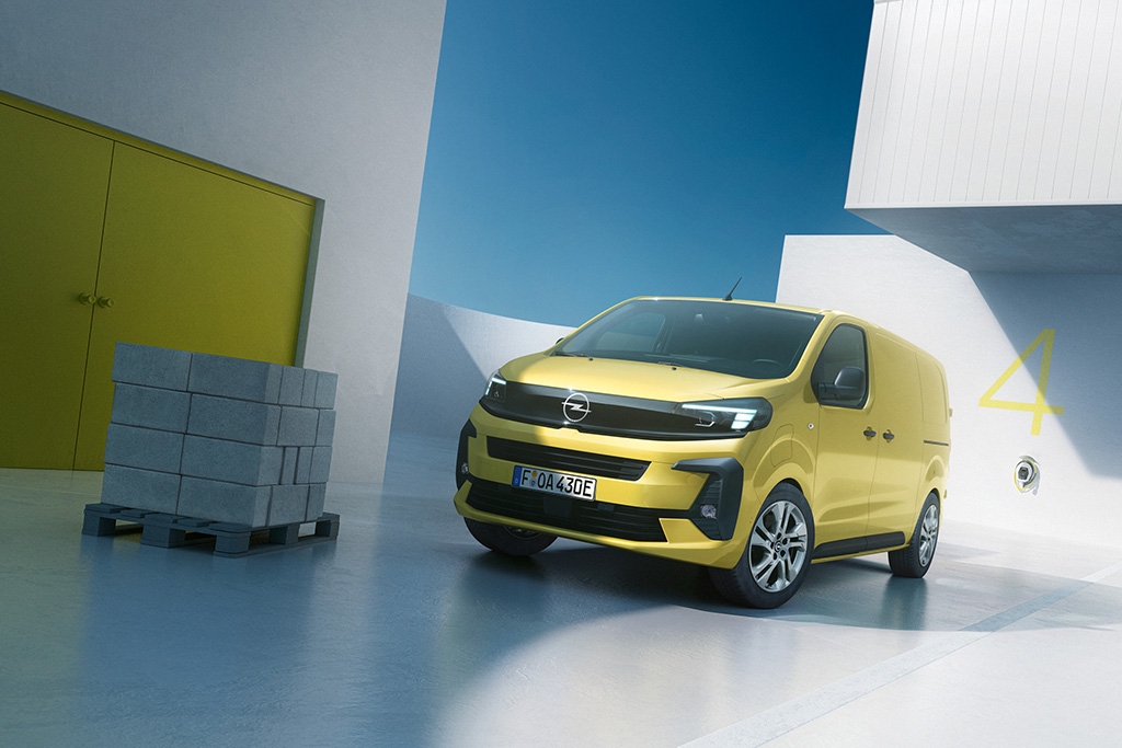 Opel reveals updated Vivaro light commercial vehicle