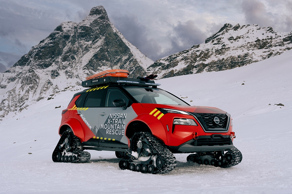 Nissan builds new mountain rescue X-Trail