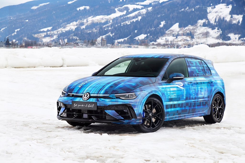 Volkswagen offers first look at updated Golf R