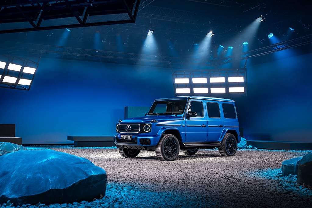 Mercedes-Benz unveils new all-electric G580 - Sgcarmart