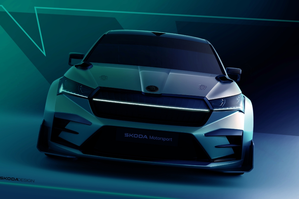 Skoda unveils the Enyaq RS Race concept study - Sgcarmart