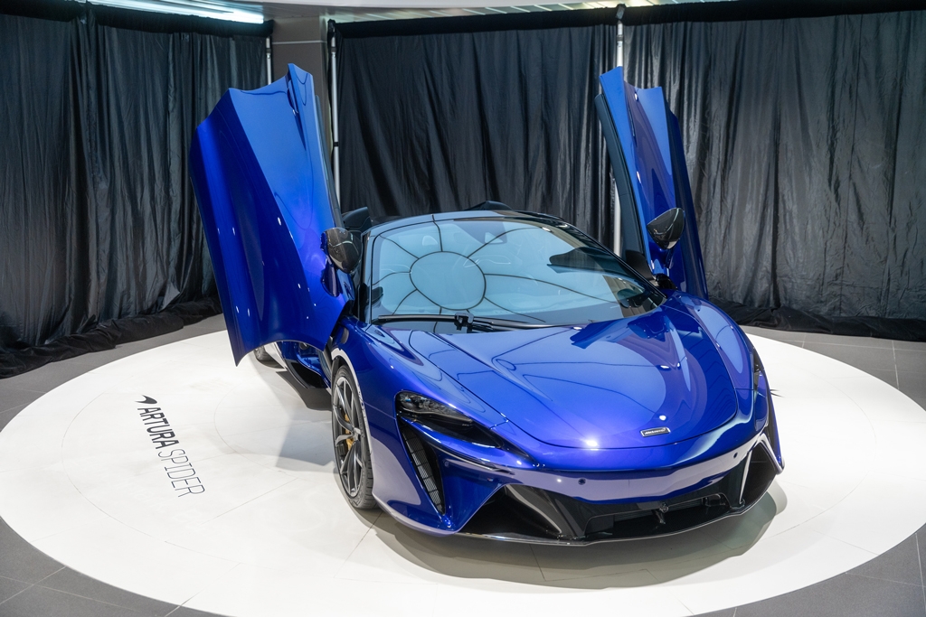 McLaren Artura Spider unveiled in Singapore - Sgcarmart