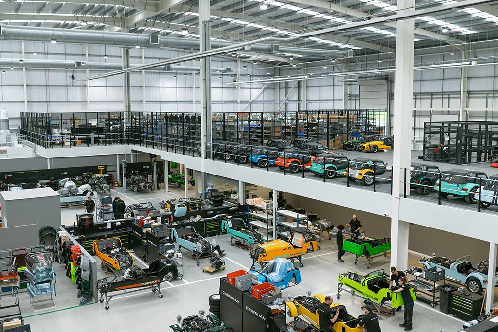 Caterham relocates to new global HQ