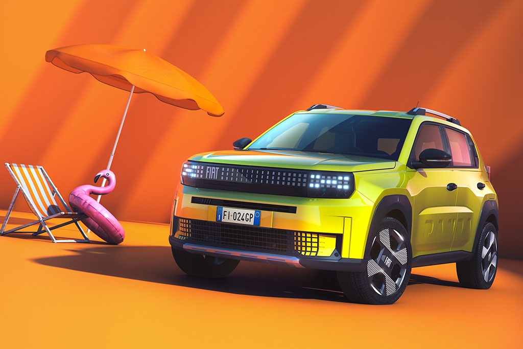 Fiat reveals first image of new Grande Panda