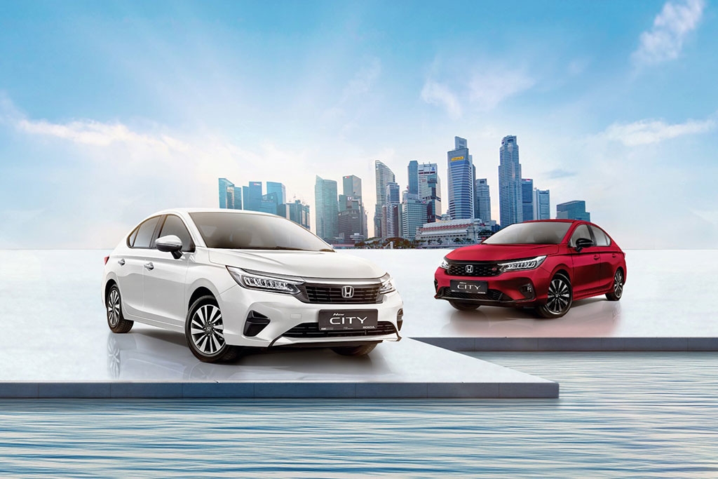 Improved Honda City arrives in Singapore