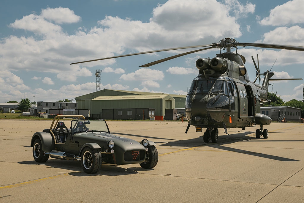 Caterham builds a seven out of parts from a Puma HC2