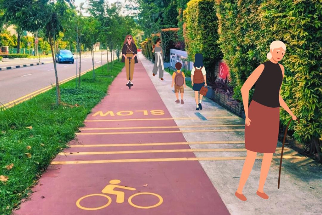 Cyclists to be barred from footpaths next to cycling paths