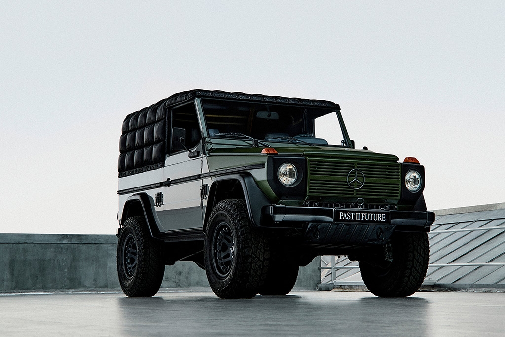Mercedes-Benz and Moncler unveil special G-Class variant - Sgcarmart