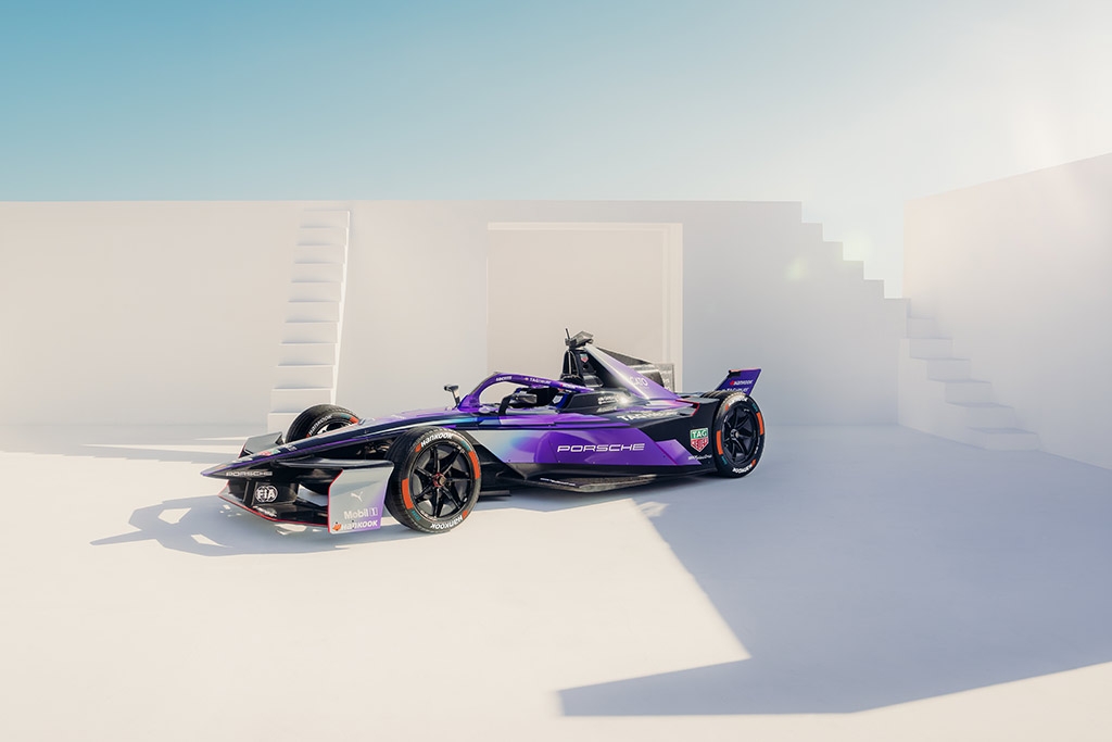 The Porsche 99X Electric makes its global premiere