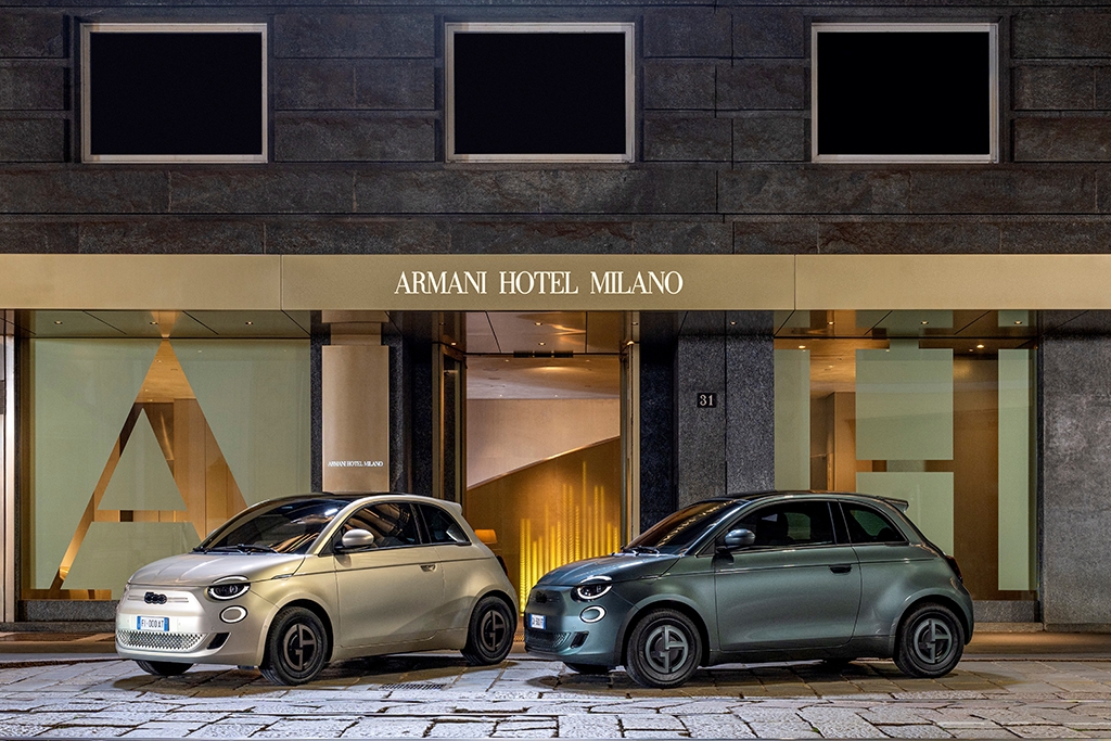 Fiat unveils new 500e Giorgio Armani Collector's Edition