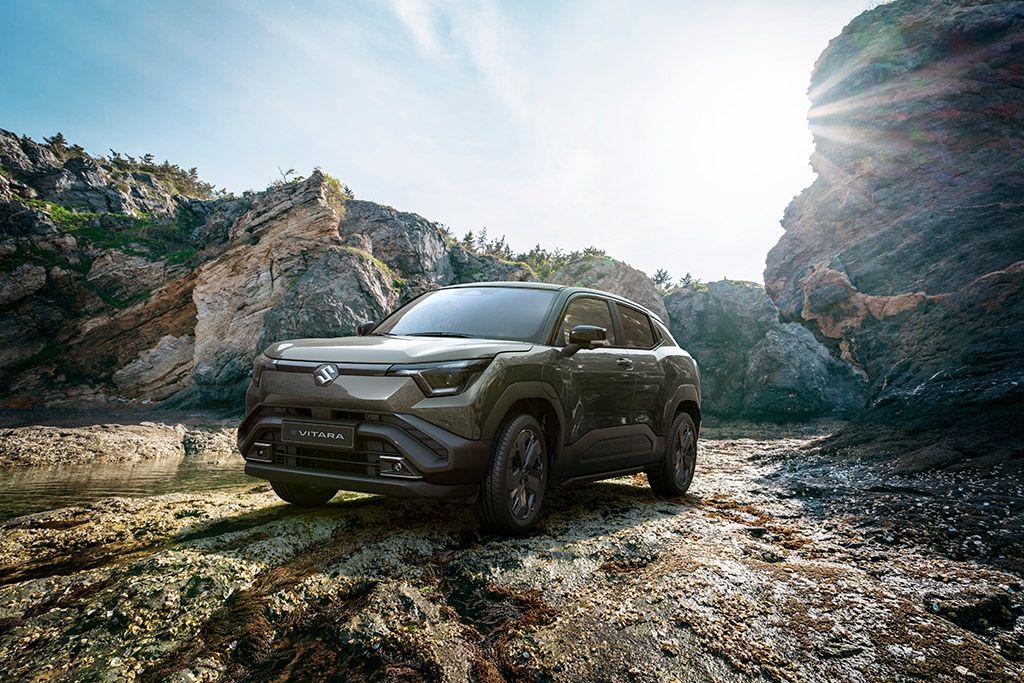 Suzuki unveils e VITARA, the brand's first battery EV