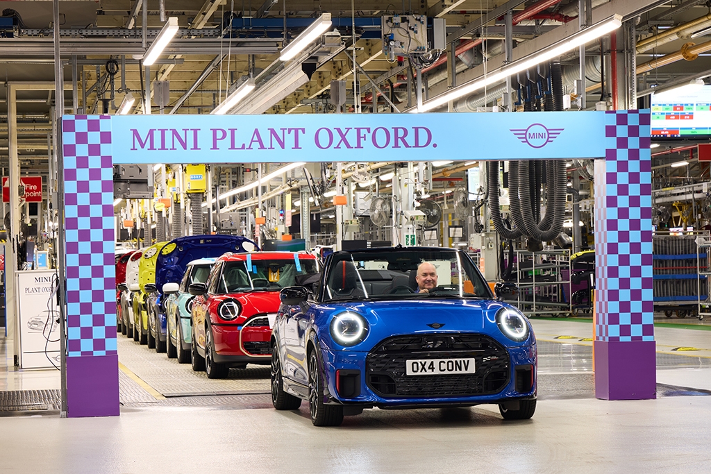 MINI kicks off production of new Cooper Convertible